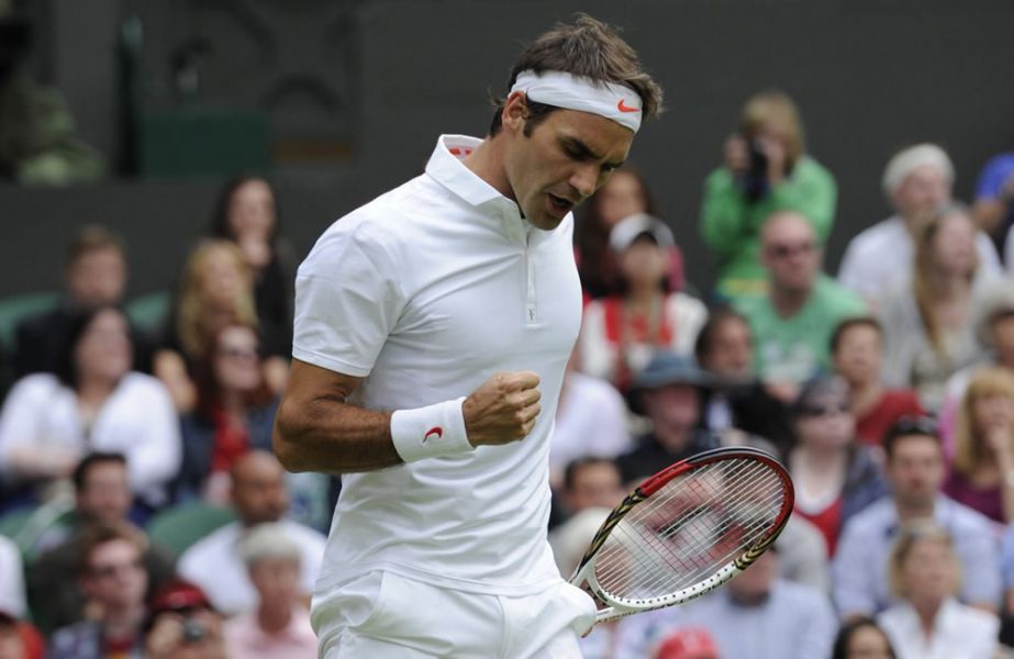 Federer se planta en cuartos de final de Wimbledon sin ceder un solo set