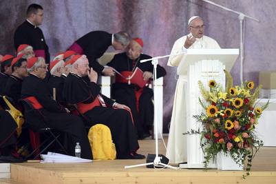 El papa clama contra la indiferencia ante las guerras que solo se ven en pantallas