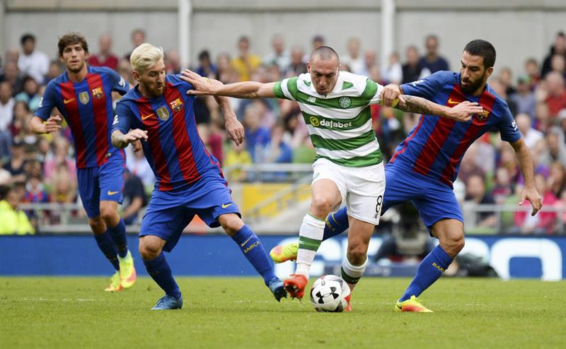 1-3. El Barcelona sentenció al Celtic de Glasgow en el primer tiempo