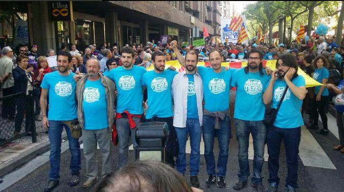 'Los 8 de Yesa' recurrirán su condena por delitos y faltas de resistencia en una protesta