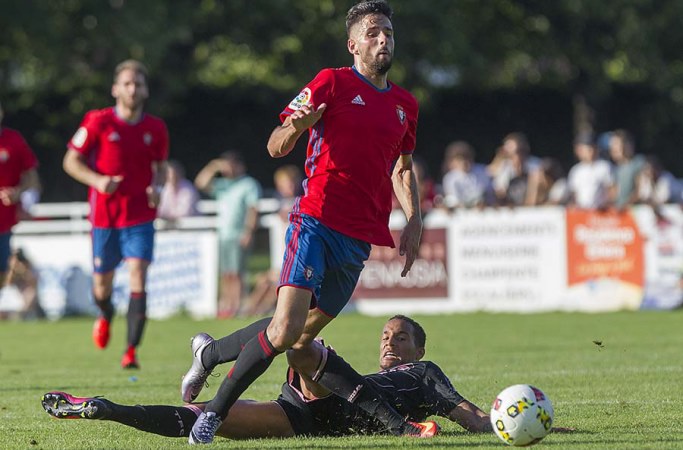 2-0. Derrota de Osasuna en el arranque de la pretemporada