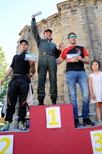 Pantxo Egozkue vence en automovilismo de montaña en Petilla de Aragón (Navarra)