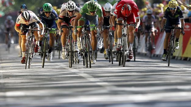 Sagan supera en la línea a Kristoff y logra su tercer triunfo
