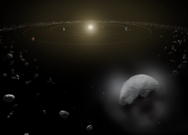 ¿Por qué no hay grandes cráteres en Ceres?