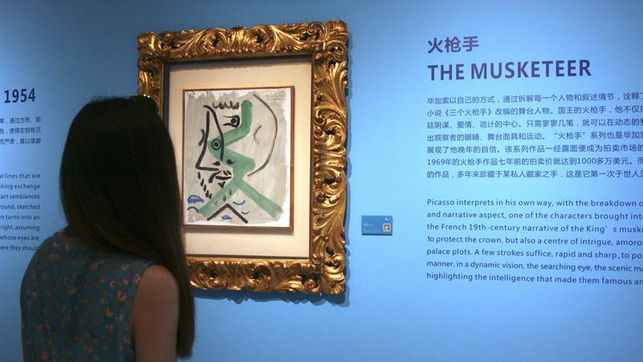 Una exposición de Picasso llega con polémica a China