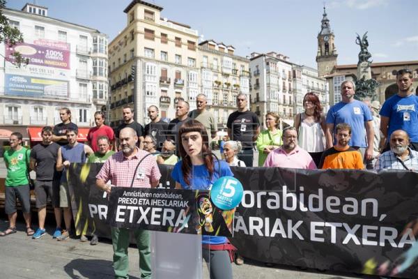 Convocan una manifestación a favor de los presos en fiestas de Vitoria