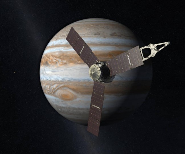 La sonda Juno ya está en la órbita de Júpiter