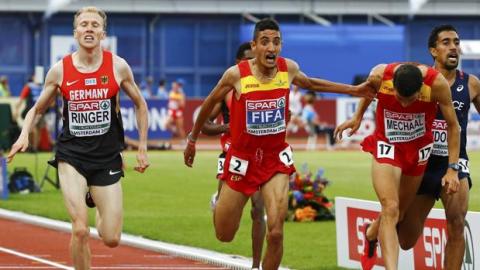 Ilias Fifa y Adel Mechaal regalan oro y plata a España en 5.000