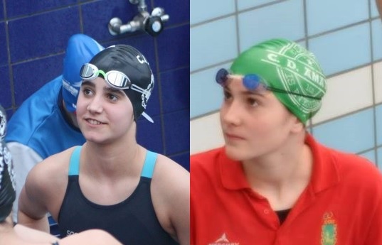 Las navarras Victoria Aizpún y Amaia Iriarte destacan en el Campeonato de España de natación