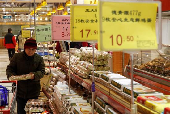 La inflación china sigue frenándose en julio al aumentar un 1,8 por ciento