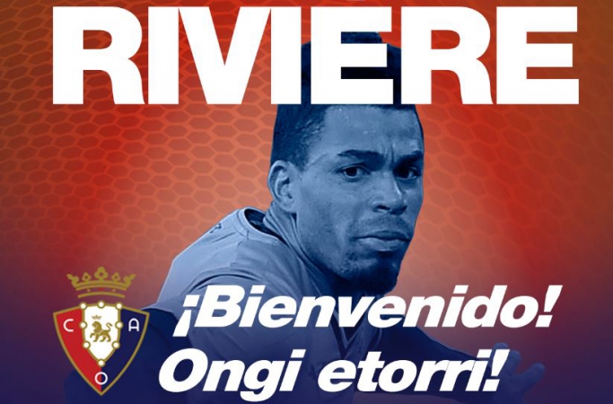 Rivière jugará cedido en Osasuna