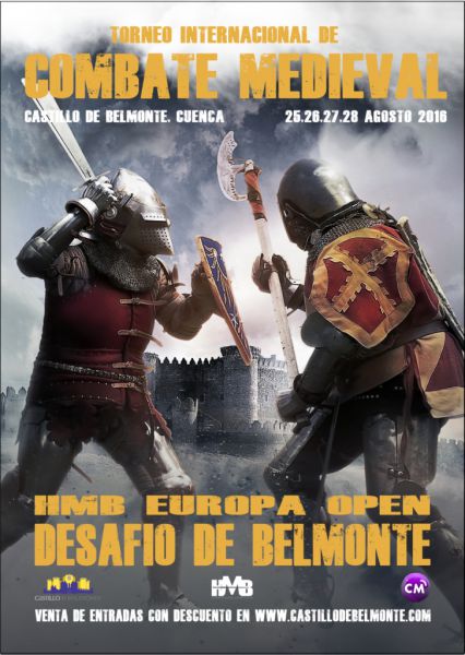 Cuenca celebra el II Torneo Internacional de Combate Medieval en el Castillo de Belmonte
