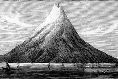 La explosión más fuerte de la historia del volcán Krakatoa deja 36.417 muertos