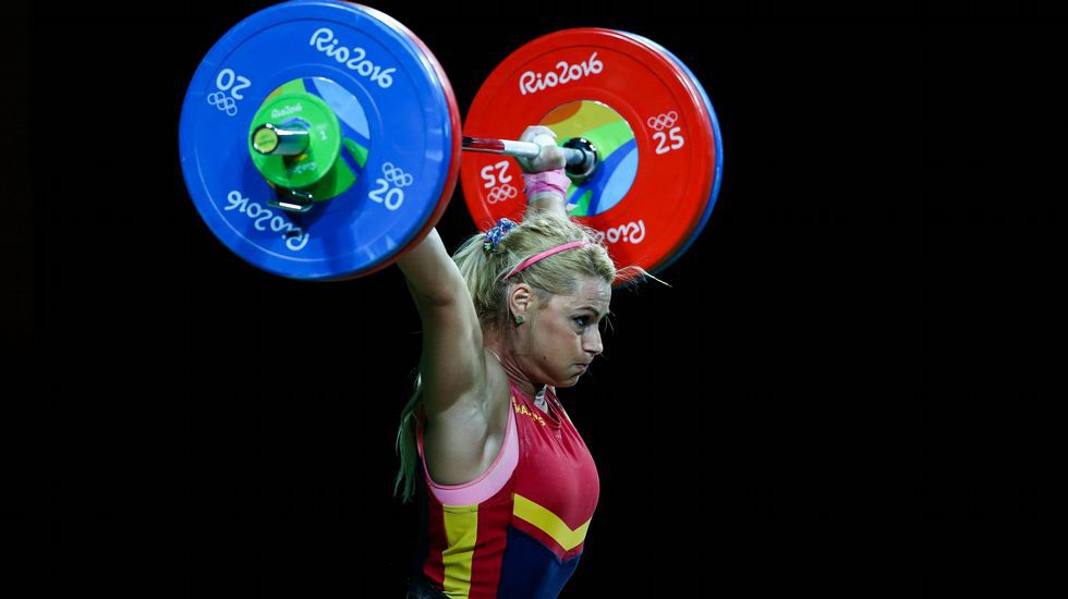 Río 2016: Lidia Valentín, bronce en halterofilia, saborea por fin el podio olímpico