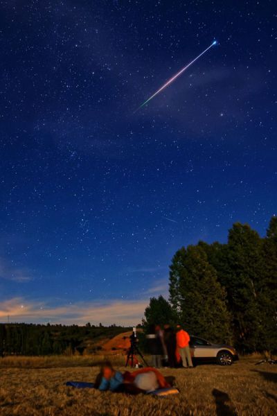 La NASA publica una imagen de las Perseidas en Torralba del Burgo, en Soria