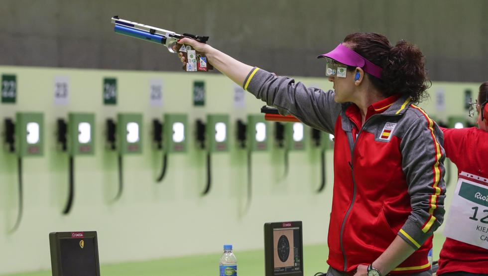 Sonia Franquet, bronce en pistola 10 metros
