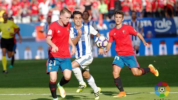 0-2 Amarga derrota de Osasuna ante la Real