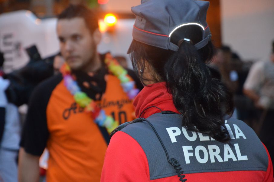 Nueve detenidos en las fiestas de Tafalla