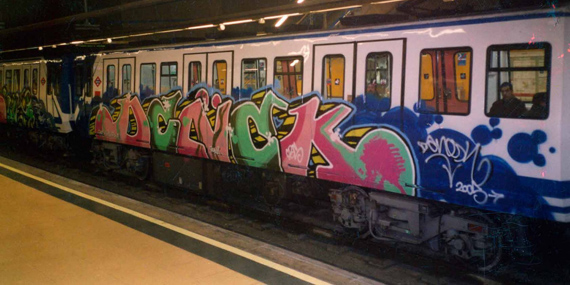 Dos grafiteros cometen daños valorados en más de 847.000 euros en distintos puntos de España