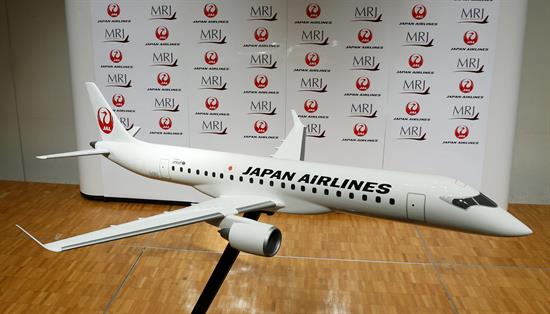 El primer avión comercial a reacción de Japón completa vuelo de prueba a EEUU