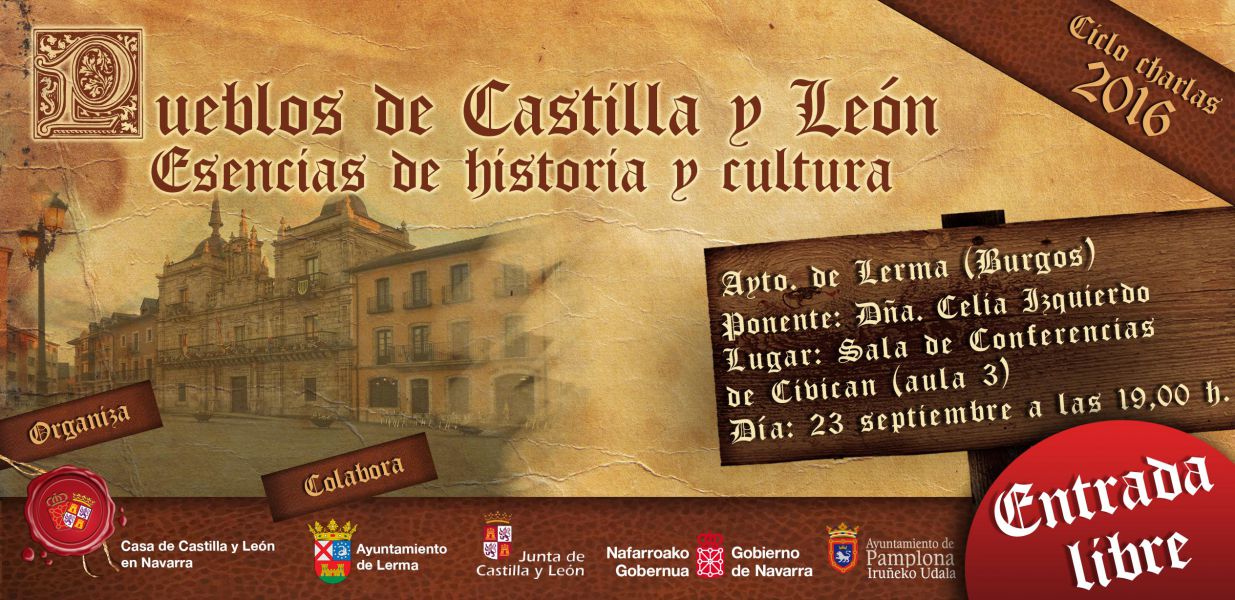 AGENDA: 23, 24 y 25 de septiembre, Casa de Castilla y León en Navarra, Festividad de la Virgen del Camino