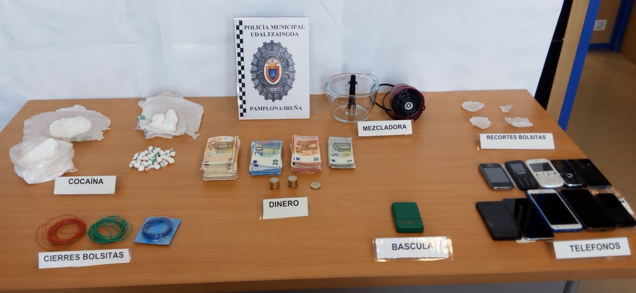 Detenida una persona por tráfico de drogas en el barrio de San Jorge