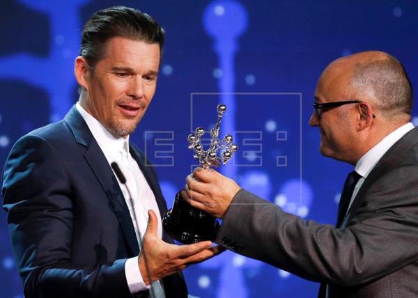 Ethan Hawke recoge el Premio Donostia: 