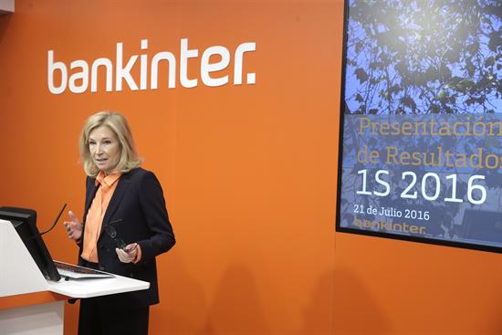 Bankinter obtiene un resultado récord de 490 millones en 2016, el 30,4 por ciento más