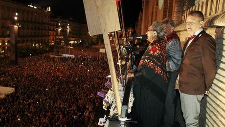 La actriz Gavasa abre las puertas de Zaragoza en las Fiestas del Pilar