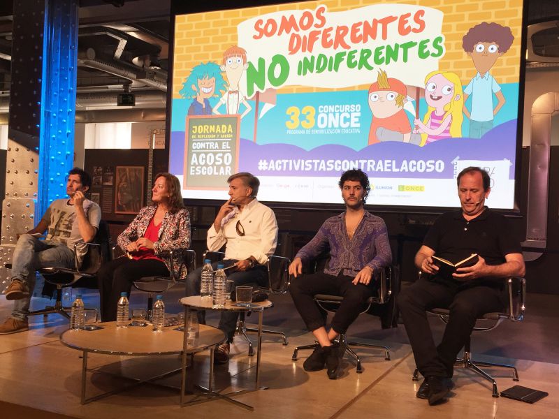 La ONCE y su Fundación movilizan “activistas contra el acoso”