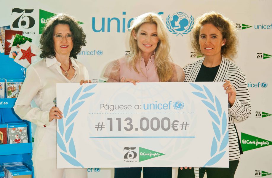 El Corte Inglés dona 113.000€ a UNICEF