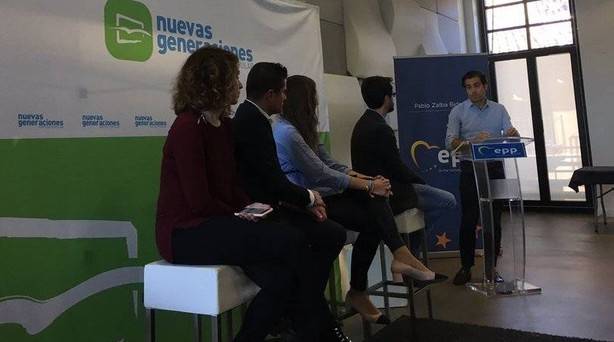Zalba (PP) alerta del peligro de los «populismos» en Navarra
