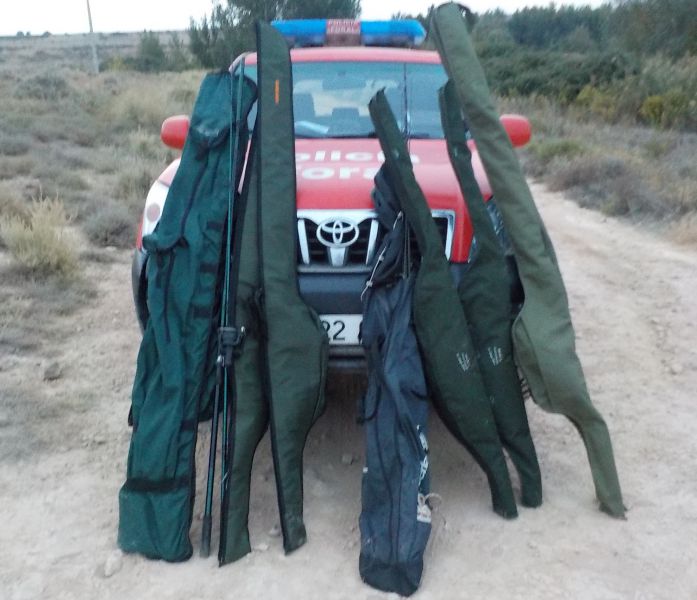 Seis denunciados en Cintruénigo por realizar pesca nocturna