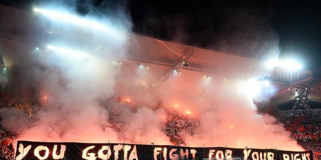 Tres detenidos del Legia de Varsovia por causar desórdenes públicos en Madrid