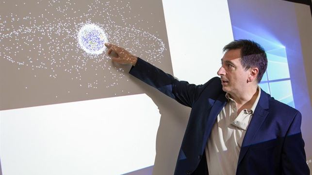 Unos investigadores riojanos idean un método para ubicar la basura espacial