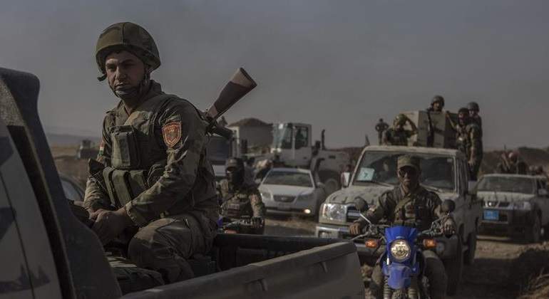 Las tropas iraquíes se preparan para irrumpir en Mosul