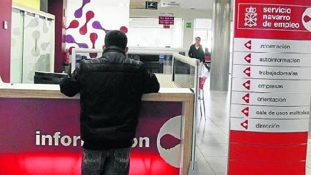 Baja el desempleo en Navarra un -4,1% en mayo