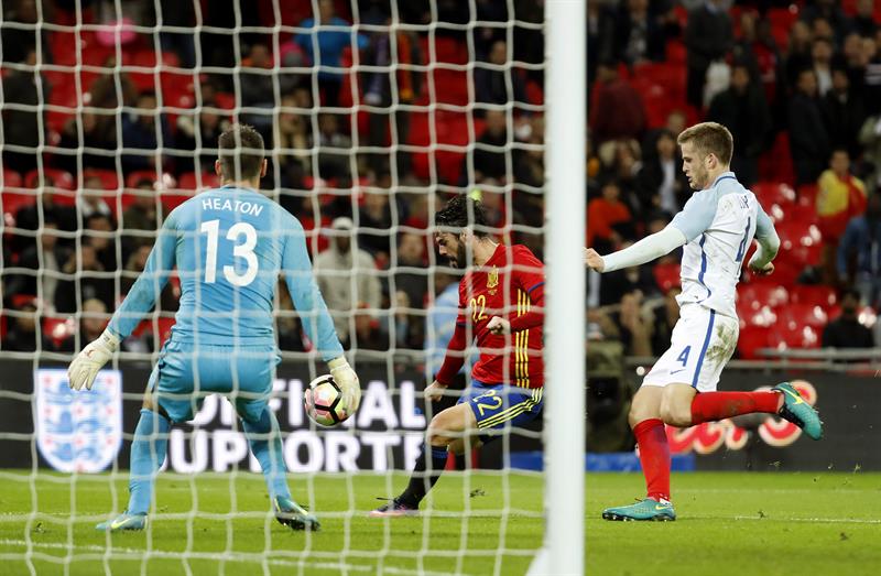 2-2. Agónico empate de España en un mal partido ante Inglaterra en Wembley