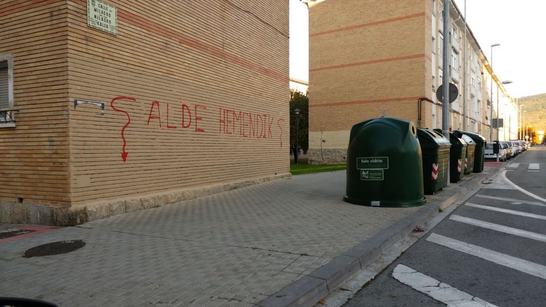 Agreden a un agente de la Guardia Civil en Alsasua al identificar a unos jóvenes