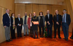Presidenta Barkos junto a los galardonados y autoridades
