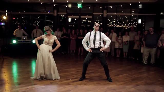 Video: el divertido baile de boda de una novia y su padre que arrasa en Internet