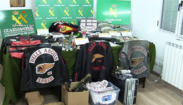Desarticulada una organización criminal vinculada con los Ángeles del Infierno