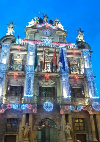 El Ayuntamiento de Pamplona inaugura las luces para la Navidad 2016