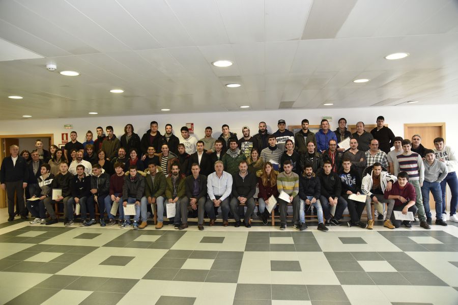 Entrega de diplomas a la Escuela Taller de Empleo de Polirrehabilitación