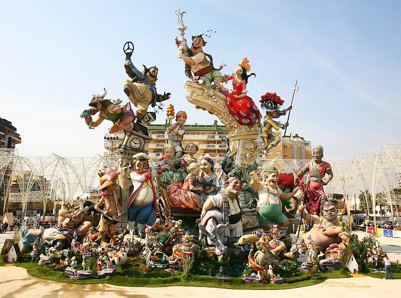 Las Fallas de Valencia, declaradas Patrimonio Inmaterial de la Humanidad por la Unesco