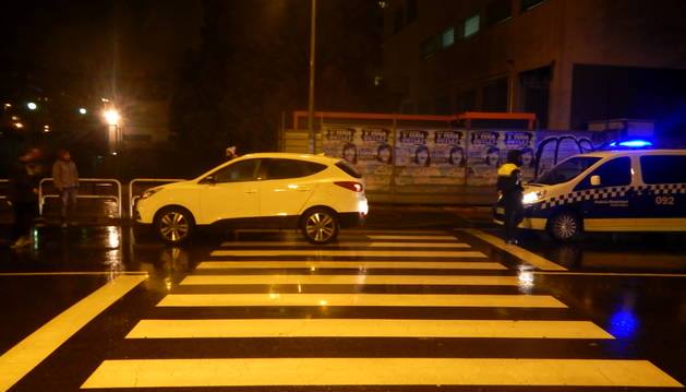 Atropellado un hombre de 86 años en la calle Irunlarrea de Pamplona