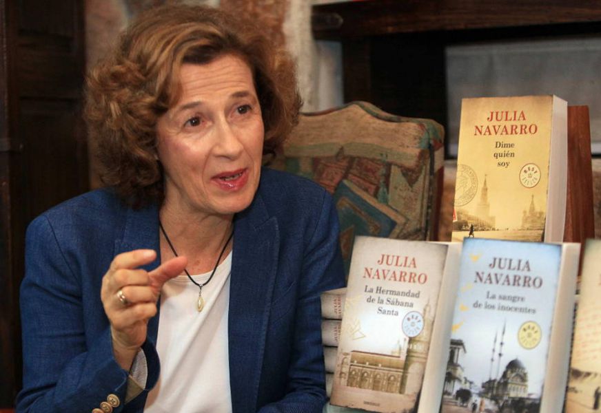 El ejercicio del periodismo le dio aliento a la nueva novela de Julia Navarro