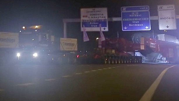 La autorización del permiso para que el ‘megaconvoy’ llegue a Sangüesa «va a buen ritmo»