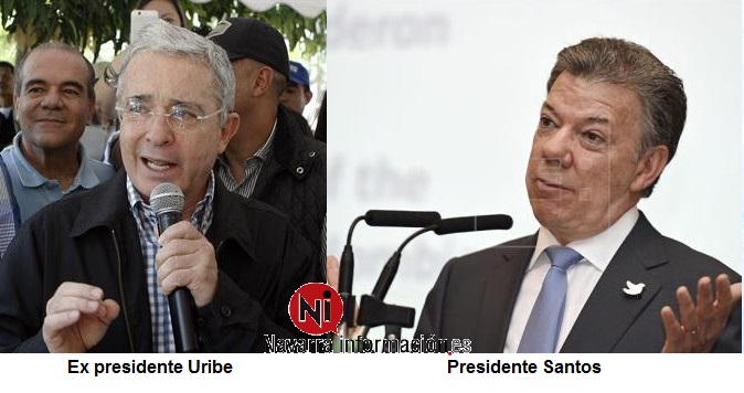 Uribe y Santos enfrentados ante el nuevo acuerdo con las FARC y su refrendo en el Congreso