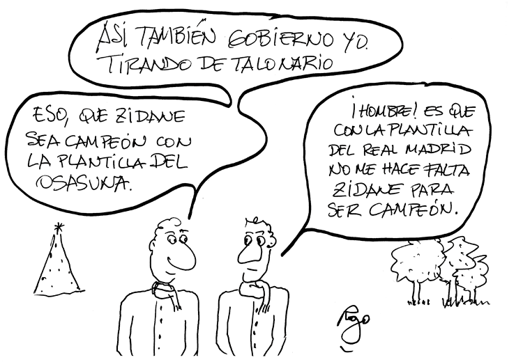 Viñeta de Manolo Royo 11-12-2016